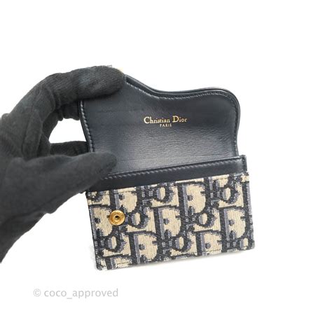 dior saddle flap card holder dhgate|Dior 5 gusset card holder.